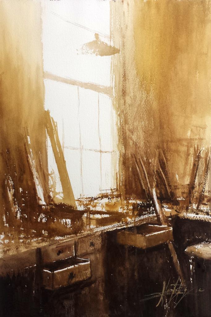 Lumière dans l'atelier II